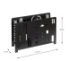 Zeitungsständer >25567< in schwarz, Metall - 37x26x12cm (BxHxT)