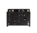 Zeitungsständer >25567< in schwarz, Metall - 37x26x12cm (BxHxT)