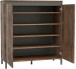 Garderoben-Set "GENIO industrial" 3-tlg in Eiche - Stellmaß ca. 160x40x190 cm