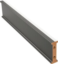 Garderoben-Set "GENIO industrial" 4-tlg in Eiche - Stellmaß ca. 190x40x190 cm