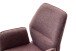 Armlehnstuhl >GREYTON< (2-er Set) in Himbeer, Polyester - 61x91x63cm (BxHxT)