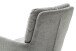 Armlehnstuhl >UTICA< (2-er Set) in Grau, Polyester - 60x92x67cm (BxHxT)