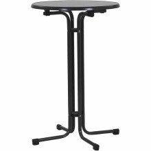Stehtisch >MFG Stehtische< in grau, Stahl -...