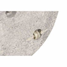 Schirmständer-Platte >Granit< in grau, Granit/Edelstahl - 50x5,5x50x50 (BxHxTxD)