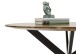 Esstisch >Pedro< in Akazie/schwarz, Akazie, Metall - 79x130cm (HxD)