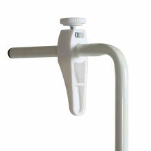 Balkonhängetisch >Balkontisch< in weiß, Stahl - 60x0,1x40cm (BxHxT)