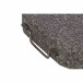 Schirmständer-Platte >Granit< in grau, Granit/Edelstahl - 55x6x55cm (BxHxT)