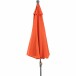 Sonnenschirm >Tropico< in anthrazit, Stahl - 241x250cm (HxD)
