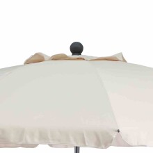 Sonnenschirm >Tropico< in anthrazit, Stahl - 241x250cm (HxD)