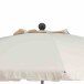 Sonnenschirm >Tropico< in anthrazit, Stahl - 241x250cm (HxD)
