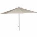 Sonnenschirm >Alu-Push Pro< in silber, Aluminium - 292x246x292cm (BxHxT)
