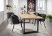 Esstisch >9208-160< in Eiche, Eiche Massiv - 160x76x90cm (BxHxT)
