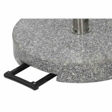 Schirmständer-Platte >Granit< in silber -...