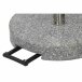 Schirmständer-Platte >Granit< in silber - 7,5x50cm (HxD)