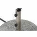 Schirmständer-Platte >Granit< in silber - 7,5x50cm (HxD)
