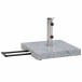 Schirmständer-Platte >Granit< in silber, Edelstahl, Granit - 50x6,8x50cm (BxHxT)