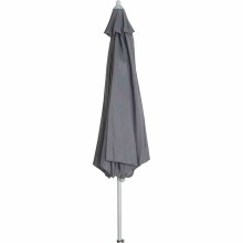 Sonnenschirm >Alu-Push Pro< in silber, Aluminium -...