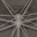 Sonnenschirm >Alu-Push Pro< in silber, Aluminium - 292x246x292cm (BxHxT)