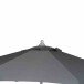 Sonnenschirm >Alu-Push Pro< in silber, Aluminium - 292x246x292cm (BxHxT)