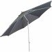 Sonnenschirm >Alu-Push Pro< in silber, Aluminium - 292x246x292cm (BxHxT)