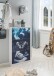 Schuhschrank >8956-SPORTS< in Weiß, MDF - 60x108x17cm (BxHxT)