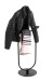 Herrendiener >25590< in schwarz, Metall - 45x116x34cm (BxHxT)