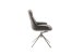 Schalenstuhl >PELION< (2-er Set) in Schlamm, Polyester - 55x90x62cm (BxHxT)
