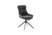 Schalenstuhl >PELION< (2-er Set) in Anthrazit, Polyester - 55x90x62cm (BxHxT)