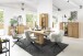 Schalenstuhl >PELION< (2-er Set) in Lichtgrau, Polyester - 55x90x62cm (BxHxT)
