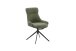 Schalenstuhl >PELION< (2-er Set) in Olive, Polyester - 55x90x62cm (BxHxT)