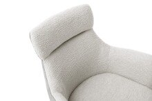 Armlehnstuhl >PELION< (2-er Set) in Lichtgrau, Polyester - 62x90x62cm (BxHxT)