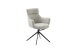 Armlehnstuhl >PELION< (2-er Set) in Lichtgrau, Polyester - 62x90x62cm (BxHxT)