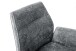 Armlehnstuhl >DIVERIA< (2-er Set) in Anthrazit, Polyester - 64x90x66cm (BxHxT)