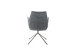Armlehnstuhl >DIVERIA< (2-er Set) in Anthrazit, Polyester - 64x90x66cm (BxHxT)