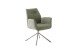 Armlehnstuhl >DIVERIA< (2-er Set) in Olive, Polyester - 64x90x66cm (BxHxT)