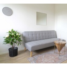Couchtisch >Hapur< in Natur, Mango - 45x45x45cm...
