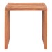 Beistelltisch >Pego< in Braun, Teak - 40x40x40cm (BxHxT)