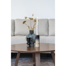 Couchtisch >Hellerup< in Braun, Nussbaum - 75x36x75cm (BxHxT)