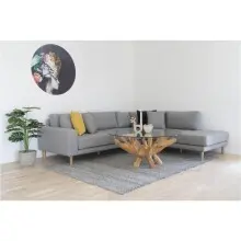 Couchtisch >Amazon< in Natur, Teak - 110x50x110cm...