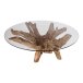 Couchtisch >Amazon< in Natur, Teak - 110x50x110cm (BxHxT)