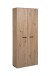 Schuhschrank >Lugo< in Dekor Artisan Oak - 74x181,5x34cm (BxHxT)
