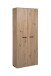 Schuhschrank >Lugo< in Dekor Artisan Oak - 74x181,5x34cm (BxHxT)