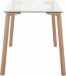 Esstisch >9/171< in Klarglas, Glas - 120x75x70cm (BxHxT)
