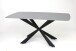 Esstisch >9240-20< in Grau matt, Keramik - 160x76x89cm (BxHxT)