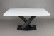 Esstisch >9250-19< in weiß matt, Keramik - 160x74x89cm (BxHxT)