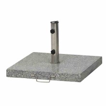 Schirmständer-Platte >Granit< in silber -...