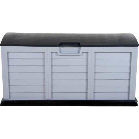 Kissenbox >Jumbo XXL< in silber, schwarz, Kunststoff - 61x69x140cm (BxHxT)