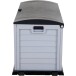 Kissenbox >Jumbo XXL< in silber, schwarz, Kunststoff - 61x69x140cm (BxHxT)