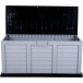 Kissenbox >Jumbo XXL< in silber, schwarz, Kunststoff - 61x69x140cm (BxHxT)
