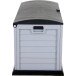 Kissenbox >Jumbo XXL< in silber, schwarz, Kunststoff - 61x69x140cm (BxHxT)
